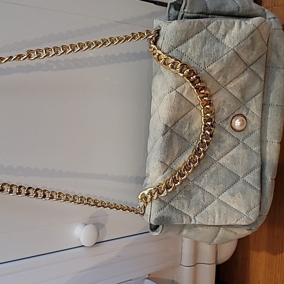 Denim jean purse - Picture 3 of 9